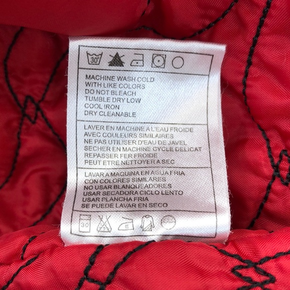 Hurley Black Grey Quilted Button Front Jacket - Picture 6 of 6